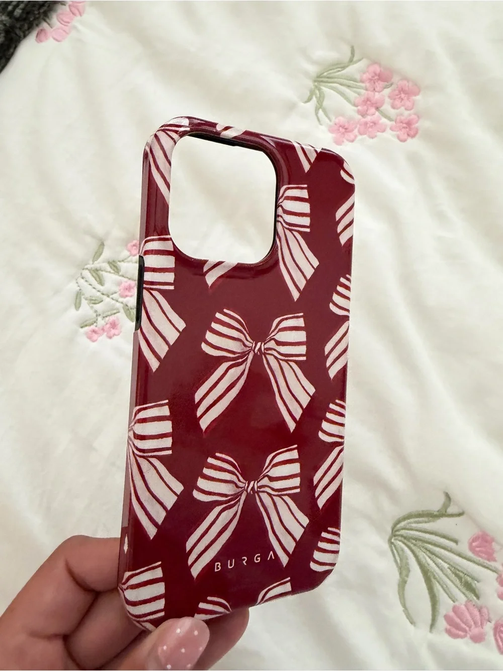 Burga Bow  IPhone15 pro max Case
